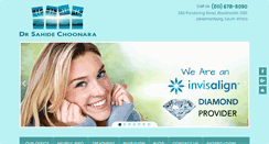 Desktop Screenshot of choonaraorthodontics.com