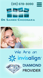 Mobile Screenshot of choonaraorthodontics.com